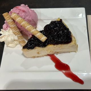 Tarta De Queso Con Arándanos