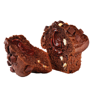 Brioşă cu ciocolată