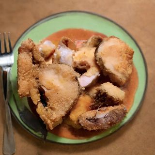 Бакалярос пържен