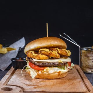 Onion jam double smash