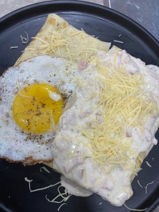 Crêpe Fumé De Dinde Œuf Fromage