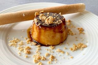 Flan Au Turron