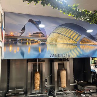 Doner kebab de pollo