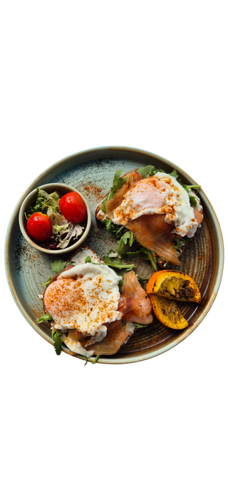 Poširana jaja sa dimljenim lososom