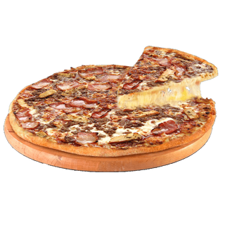 Pizza barbacoa (for one)