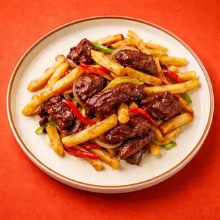 Фри с мясом