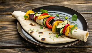 Legume coapte in lipie