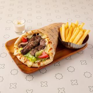 Cheese Naan Kebab