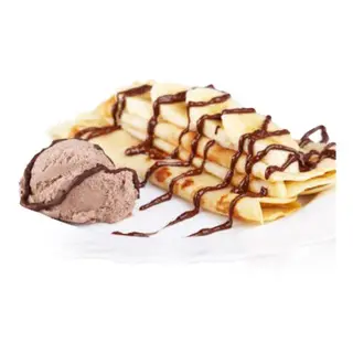 Crepe Con Helado