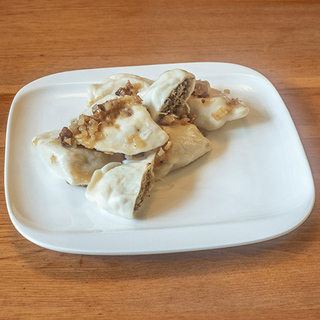 Pierogi z kapustą i grzybami