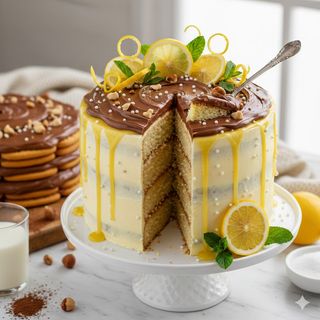 Лимонова торта