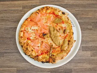 Salmone e porcini