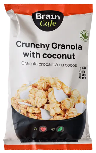 Granola crocantă cu cocos