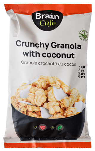 Granola crocantă cu cocos