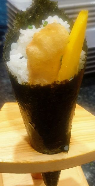 Temaki de camarão 