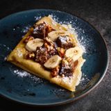 Crêpe banoffee