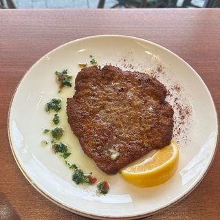 Шницел от свинско контра филе