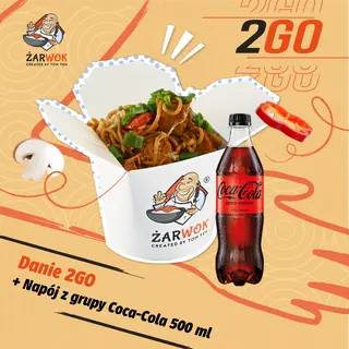 Danie 2Go + Coca Cola 0,5l