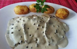 Escalopines A La Pimienta