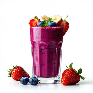 Açaí + Banana + Morangos