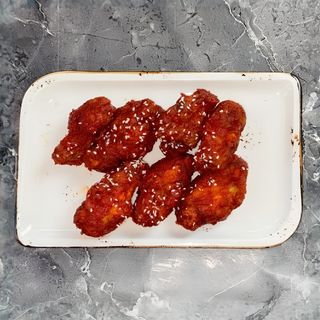 Кисло-сладкие куриные крылышки