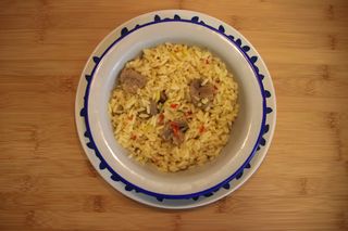 Arroz con champiñones