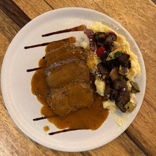 Médaillon De Romsteak À La Crème De Truffe