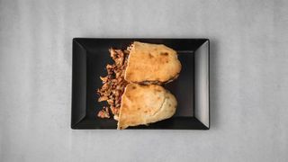 Smoked blue sendvič