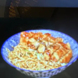 78. Yakisoba Crispy Chicken