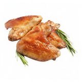 Alitas De Pollo Fritas (5 Uds.)