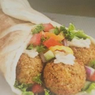 Piadina  falafel vegetariano