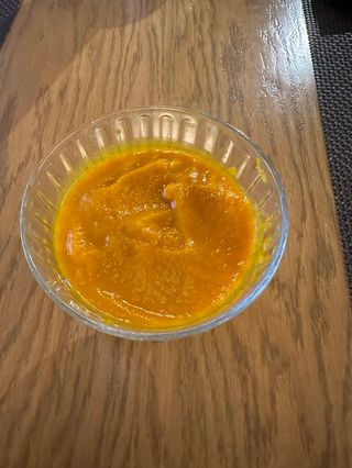 Пюре из тыквы