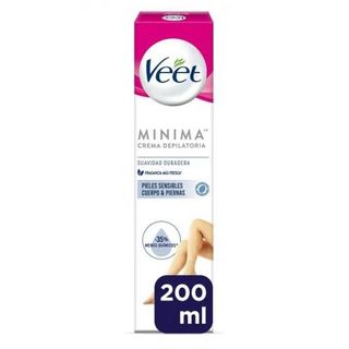 Crema Depilatoria Piel Sensible Cuerpo y Piernas Veet 200 Ml