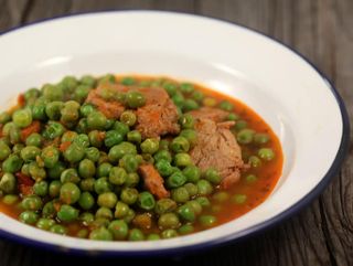 Mazăre cu carne de porc