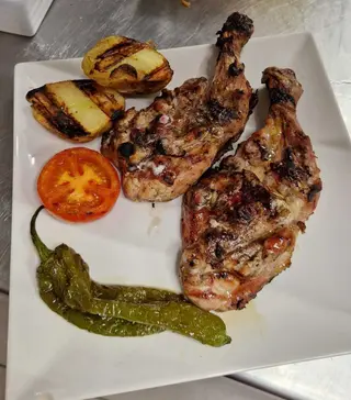 1 Muslo pollo