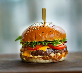 Hamburger s pomfritom