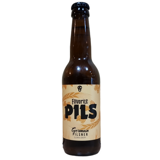 Cerveza La Pirata Pils - Botella 33cl