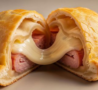 Empanada de jamón y queso