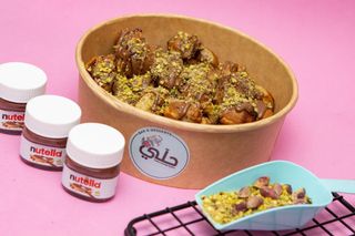 Bubble Waffle Pistache Large