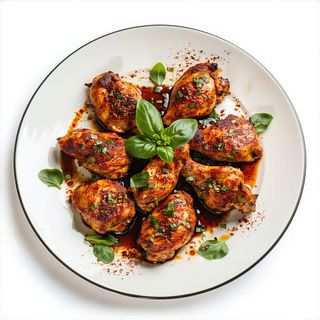 Shaslik Tandooti Kebab de pollo