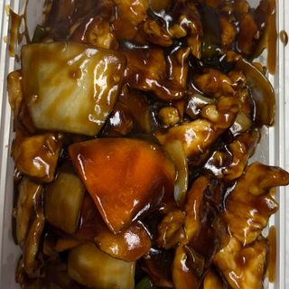 Pollo Con Salsa De Soja