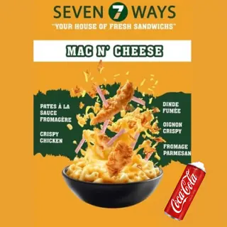 Mac N' Cheese & Boisson au choix