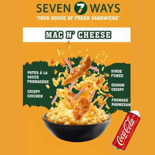 Mac N' Cheese & Boisson au choix