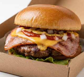 Hamburguesa Con Jamón Y Queso (120 G.)