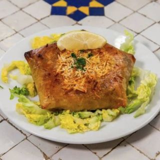 Pastela de mariscos (ración mediana)