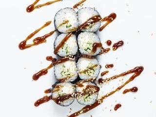 Макі з огірком та крем сиром 150г/8шт (150g)