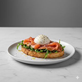 Bruschetta salmone