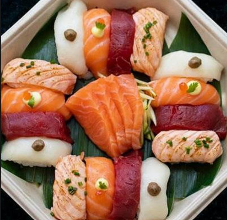 Box sashimi & nigiri 20