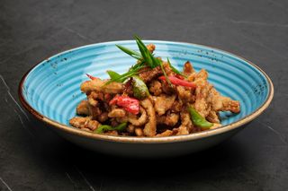 Закуска из говяжьего рубца