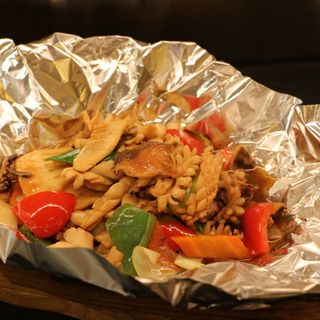 Calamari alla piastra/铁板鱿鱼